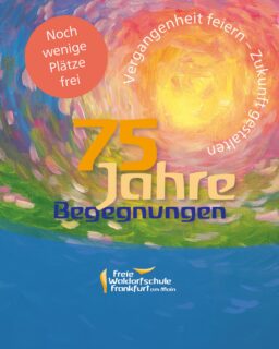 ✨ 75 Jahre Begegnungen ✨
Am Freitag feiern wir unser 75-jähriges Jubiläum mit einer festlichen Gala voller Musik, Akrobatik, Zauberei und Erinnerungen.
Für Kurzentschlossene sind noch einige Plätze verfügbar. Die Gala kann außerdem live auf der LED-Leinwand im Pausenhof verfolgt werden.
📅 Freitag, 19. Juni 2026
🕕 Empfang ab 18 Uhr
🕢 Gala ab 19:30 Uhr
Programm und weitere Infos:
www.waldorfschule-frankfurt.de
#75JahreBegegnungen #WaldorfschuleFrankfurt #Frankfurt #Jubiläum