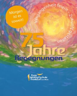 ☀️ Morgen ist es soweit.
75 Jahre Freie Waldorfschule Frankfurt.
Die Bühne steht, die letzten Vorbereitungen laufen und die Vorfreude steigt.
Wir freuen uns auf einen Sommerabend voller Musik, Magie, Erinnerungen und Begegnungen.
Für alle, die keinen Platz mehr im Saal erhalten haben: Die Gala wird zusätzlich auf einer großen LED-Leinwand auf dem Schulhof übertragen.
Bis morgen! ✨
#75JahreBegegnungen #WaldorfschuleFrankfurt #Jubiläumsgala