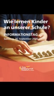 Wir laden alle interessierten Eltern herzlich zu unserem Informationstag ein.
#waldorfschulefrankfurt
#waldorfpädagogik
#einschulung 2027